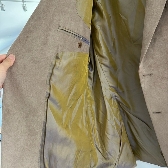 Coppley men’s Faux Suede Blazer 46R - Picture 6 of 7